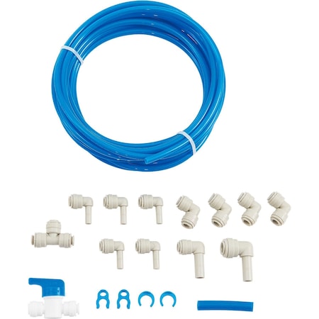 Global Industrial Replacement Water Line & Hardware Kit for  Bottle Filling Station 761219 604113